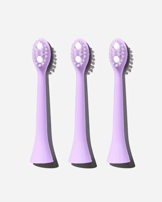 Spotlight Sonic testine spazzolino lilla mattina x3 ricambio delicato