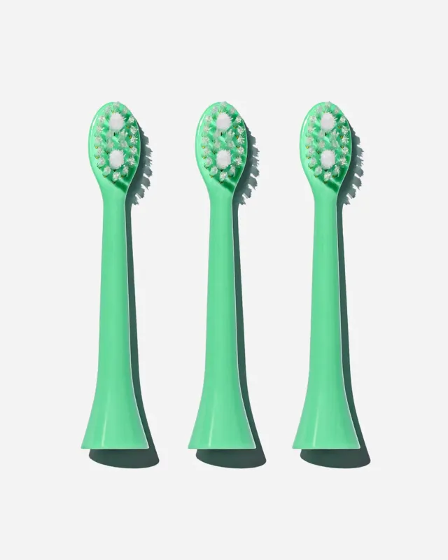 Spotlight Sonic testine spazzolino coral green 3 pz