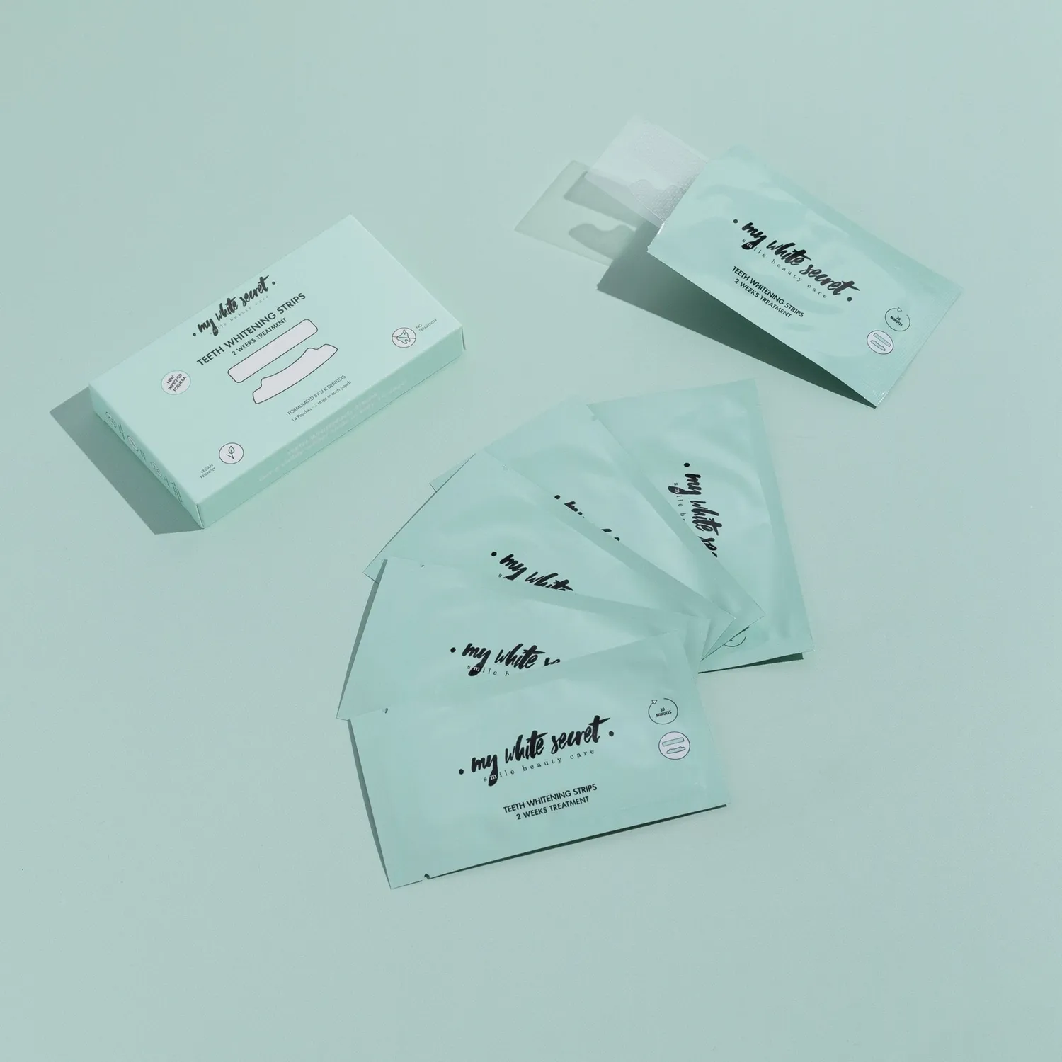 My White Secret Teeth Whitening Strips 14 giorni strisce