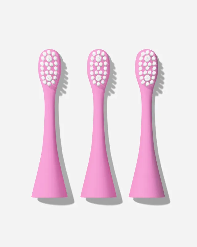 Spotlight Sonic Pro testine ricambio rosa 3 pz pulizia profonda
