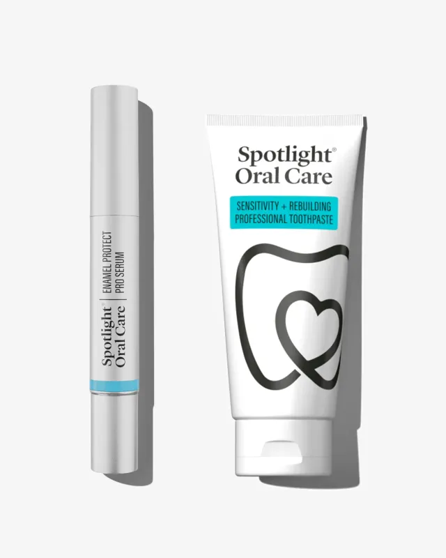 Spotlight Oral Care Strengthening Duo kit smalto sensibile
