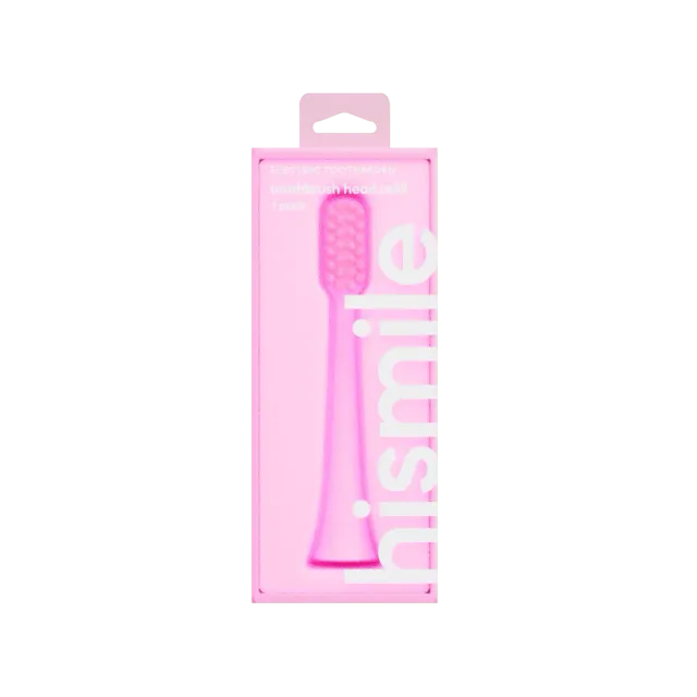 Hismile testina ricambio spazzolino elettrico rosa morbida