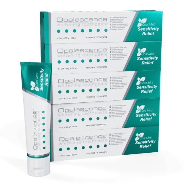 Opalescence Sensitivity Relief dentifricio menta 5x100 ml fluoruro