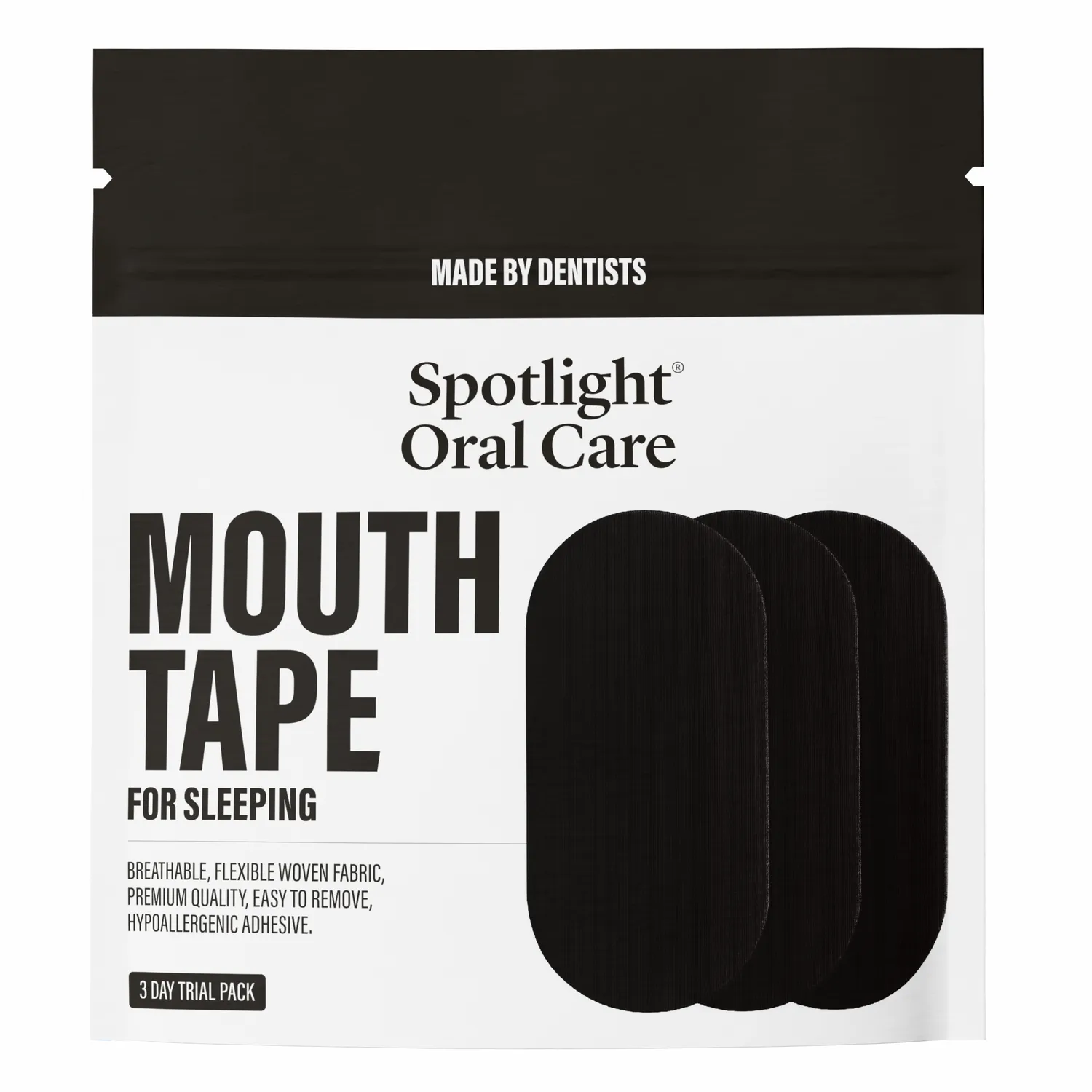 Spotlight Oral Care Mouth Tape cerotto notte 3 pezzi