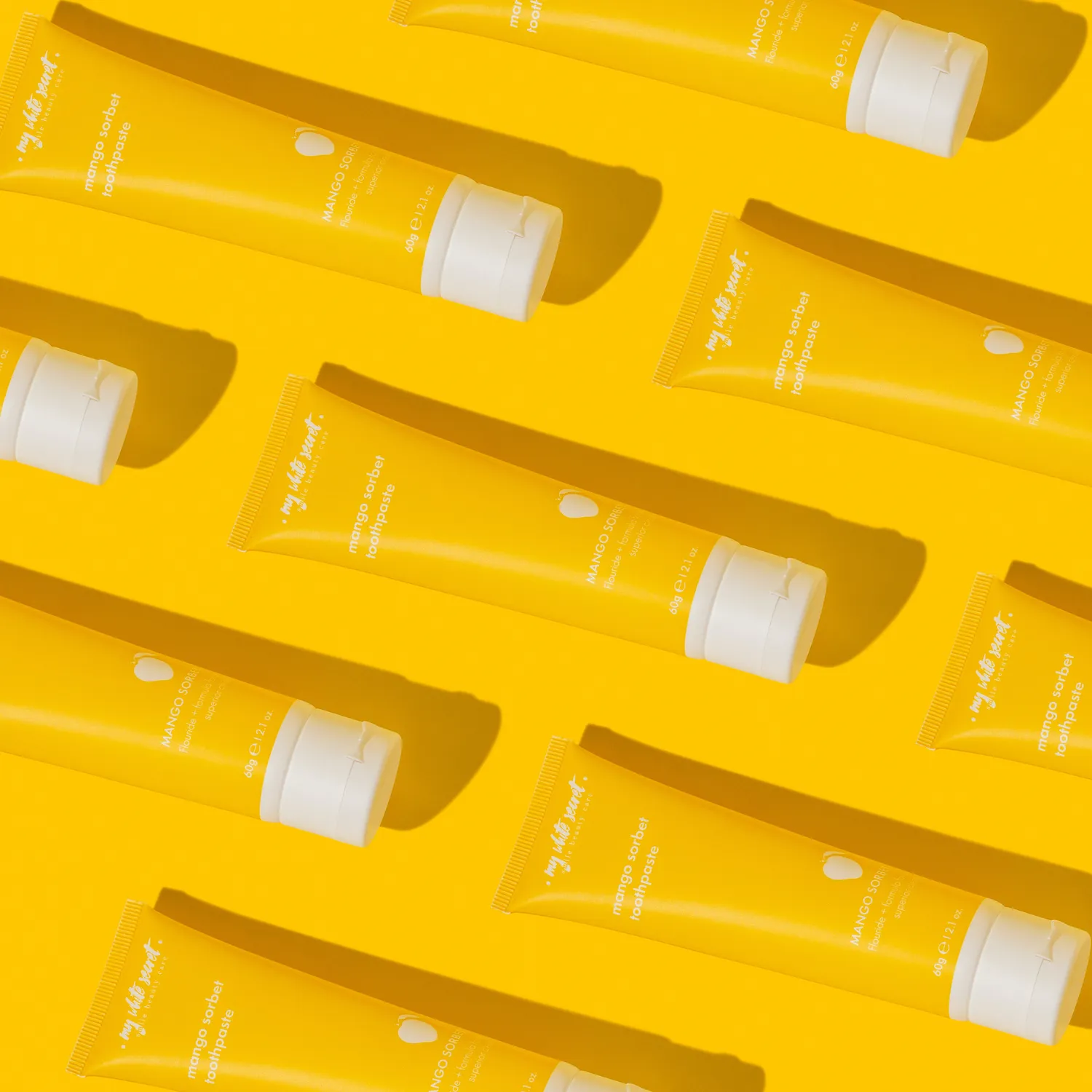 My White Secret Mango Sorbet Toothpaste dentifricio mango