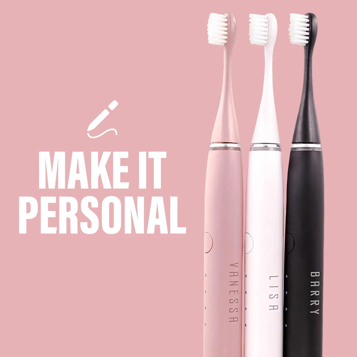 Spotlight Sonic Pro spazzolino elettrico rosa 4 velocita