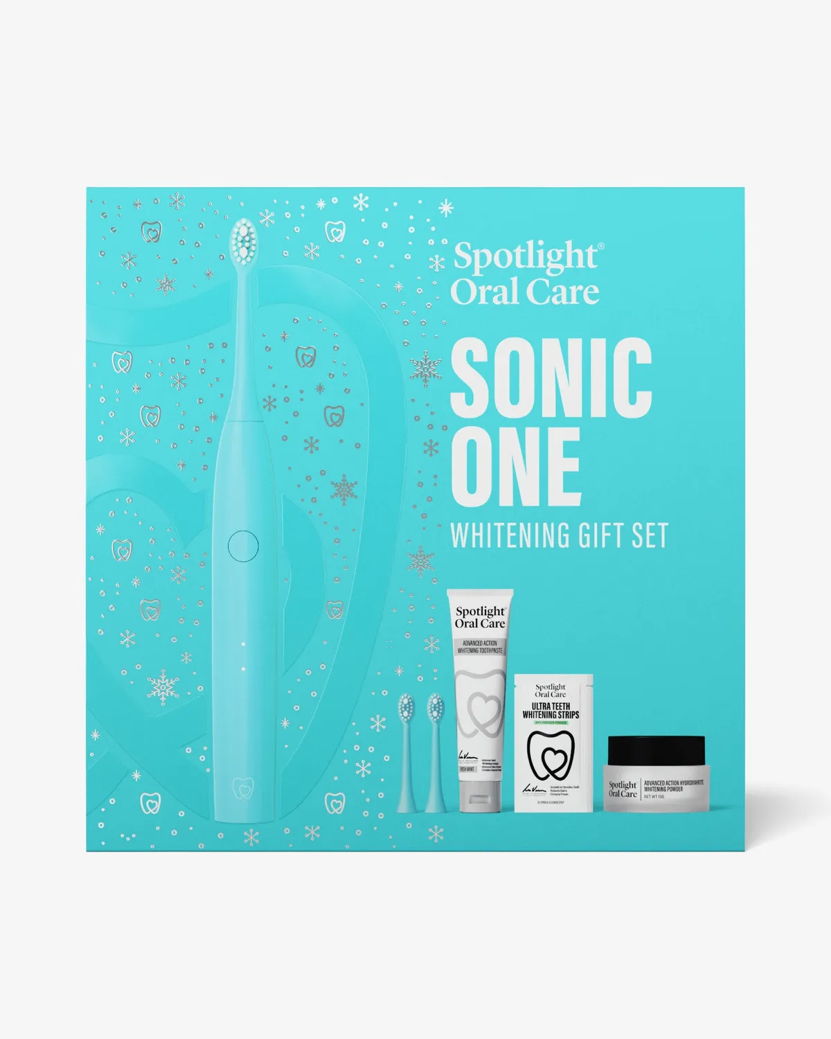 Spotlight Sonic One set regalo blu sbiancante 4 pezzi