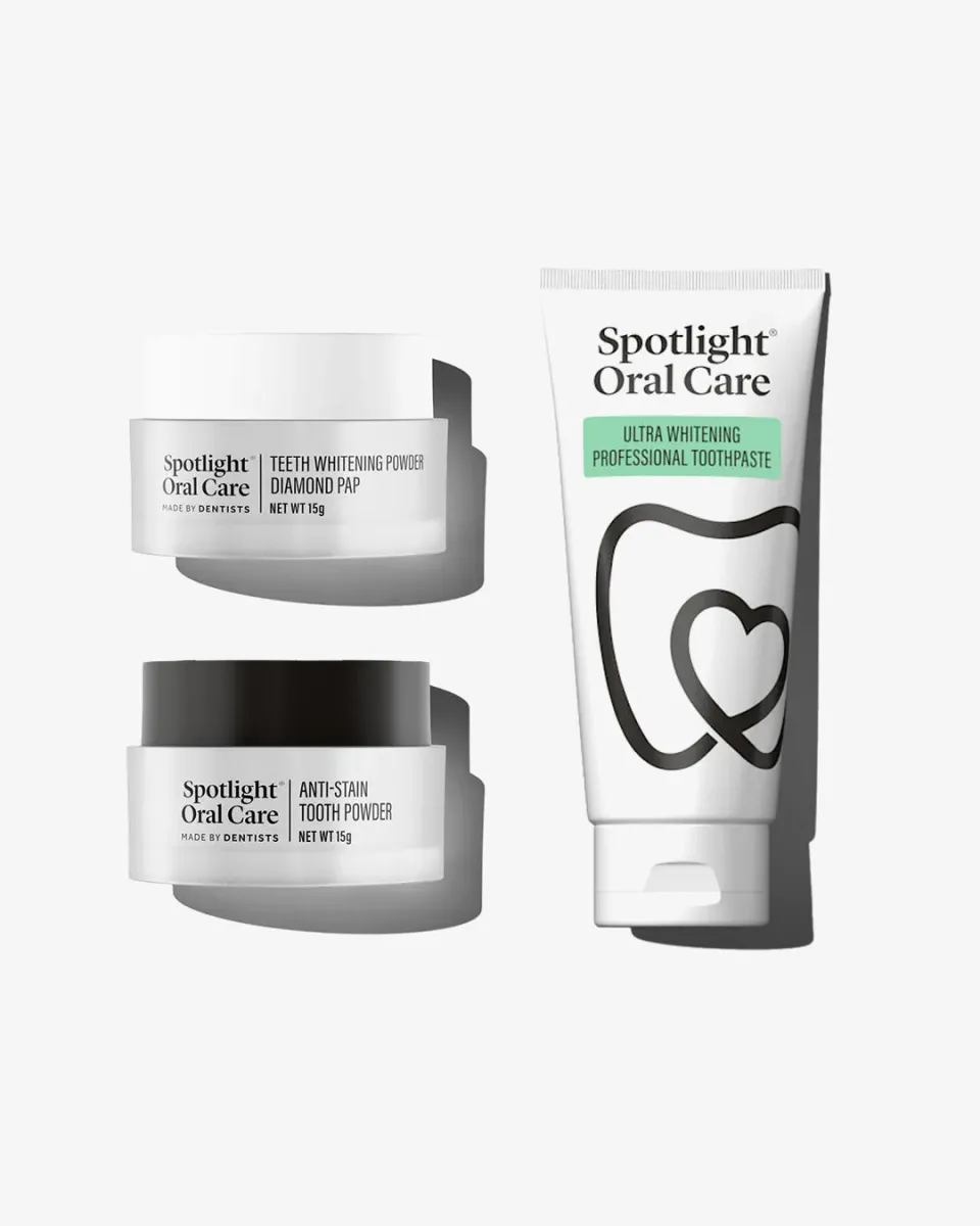 Spotlight Oral Care Stain-Free Smiles bundle antimacchia