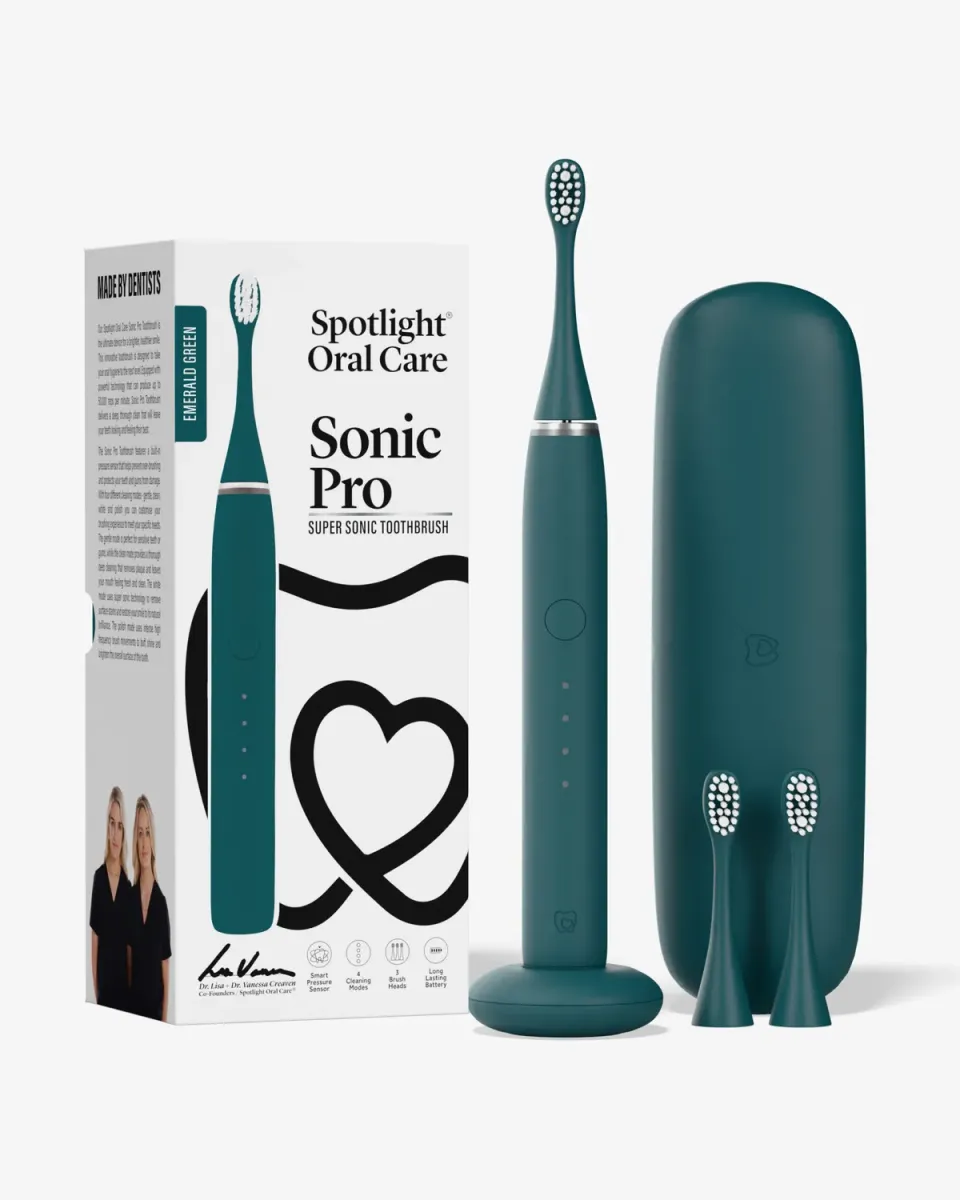 Spotlight Oral Care Sonic Pro spazzolino verde smeraldo sonico