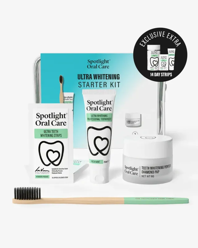 Spotlight Oral Care Starter Kit + Strisce 14 giorni bundle 21 giorni