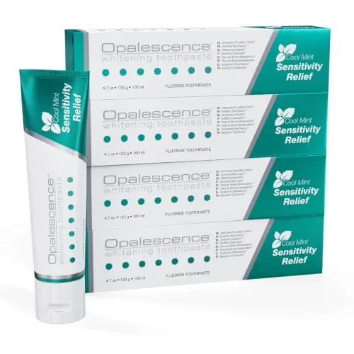 Opalescence Sensitivity Relief dentifricio menta 4x100 ml denti sensibili