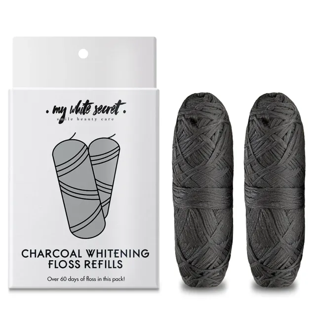 My White Secret Ricarica Filo Interdentale Carbone biodegradabile