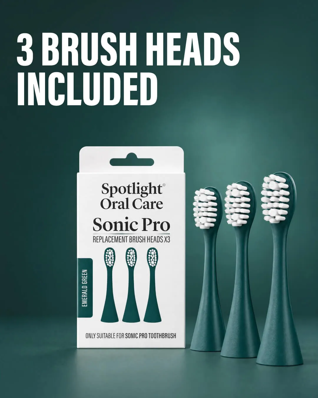 Spotlight Oral Care Sonic Pro spazzolino verde smeraldo sonico