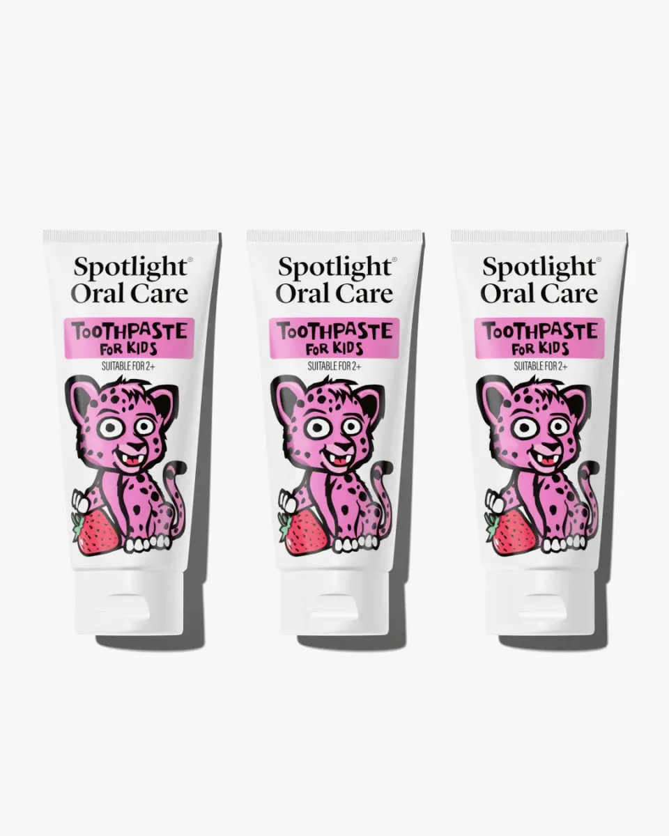 Spotlight Kids Cheetah dentifricio bambini x3 fragola
