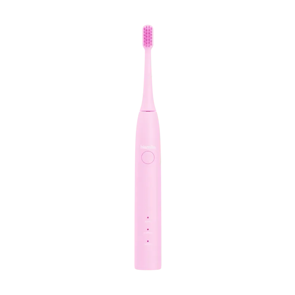Hismile Pink spazzolino elettrico rosa 3 modalità gentile