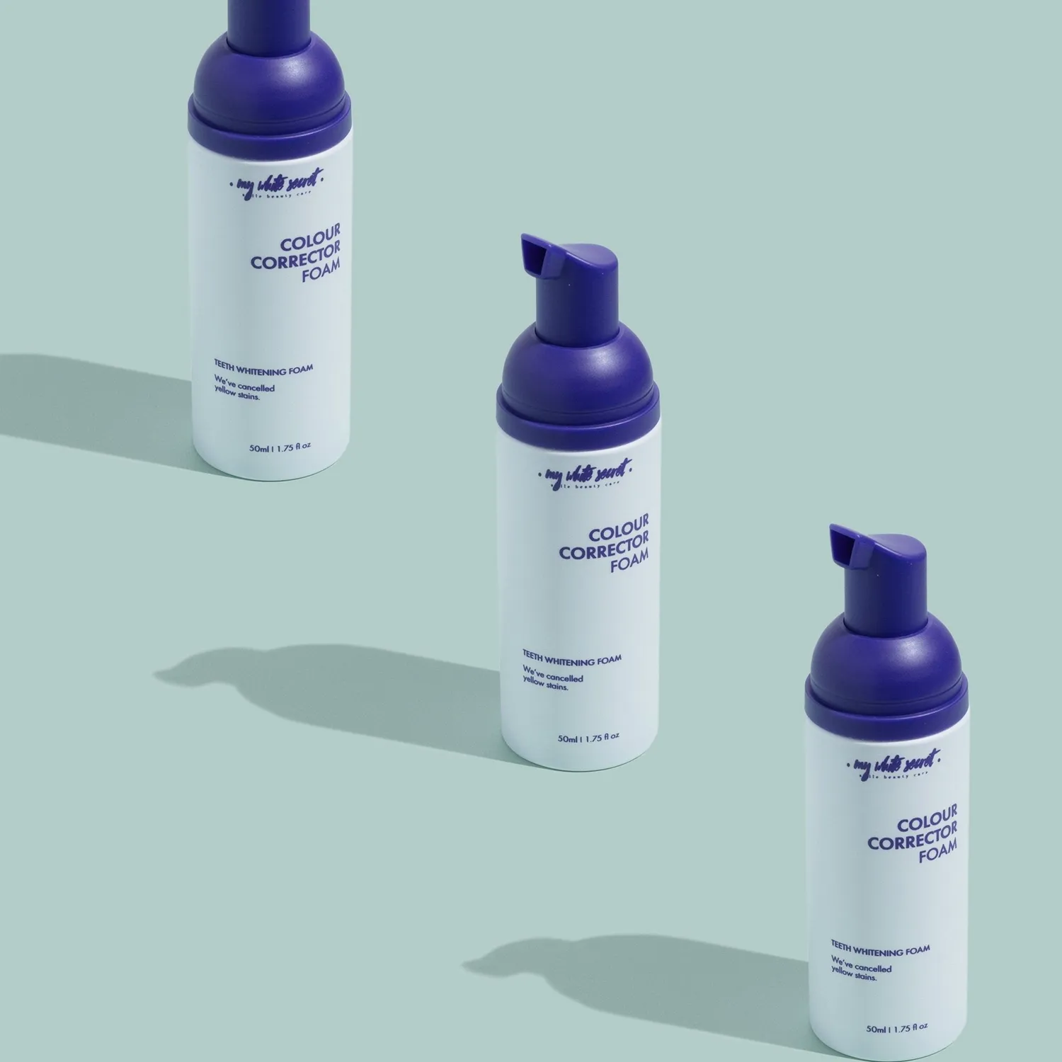 My White Secret V34 Colour Corrector schiuma sbiancante