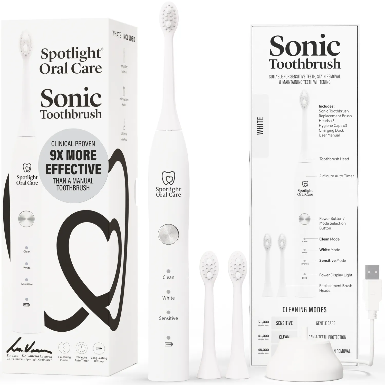 Spotlight Deep Clean Kit dentale fresco completo