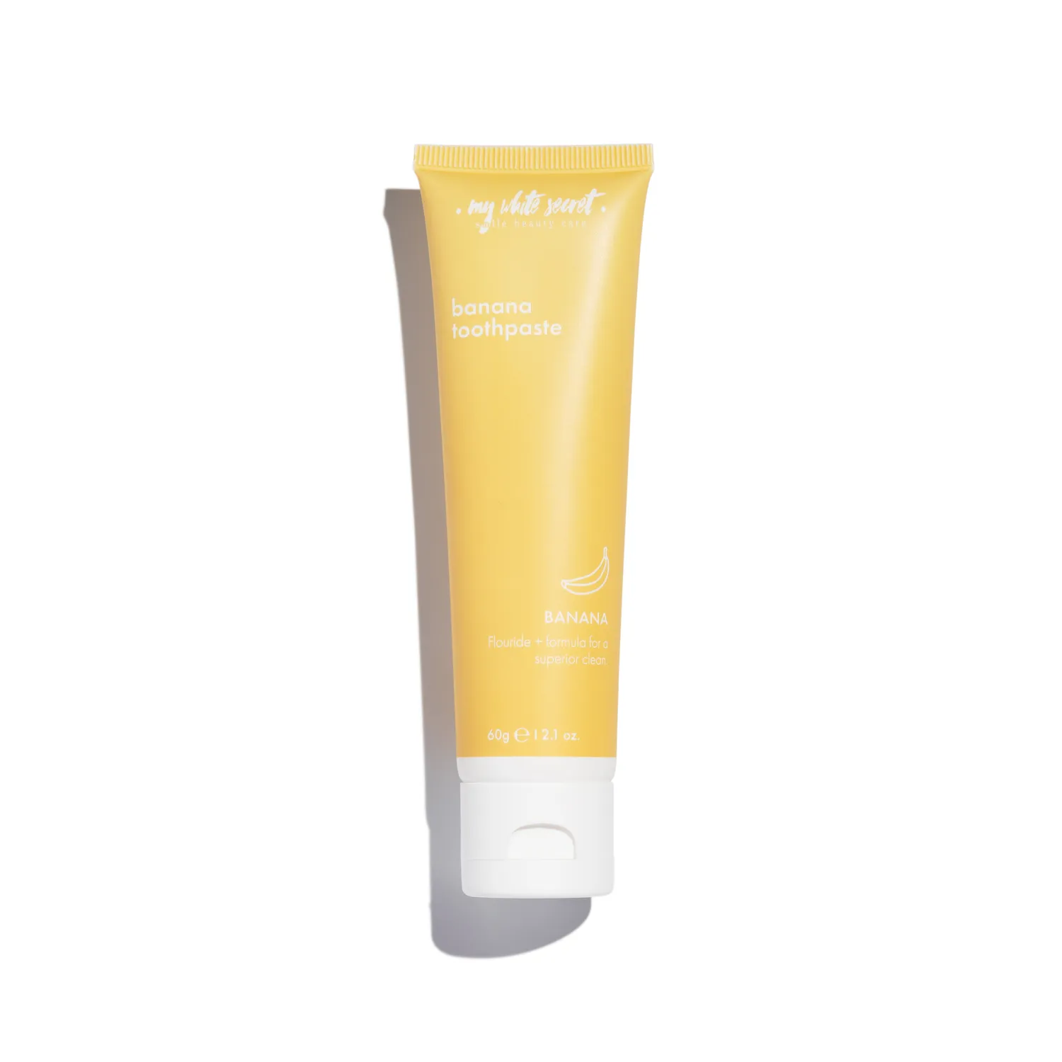 My White Secret dentifricio gusto banana