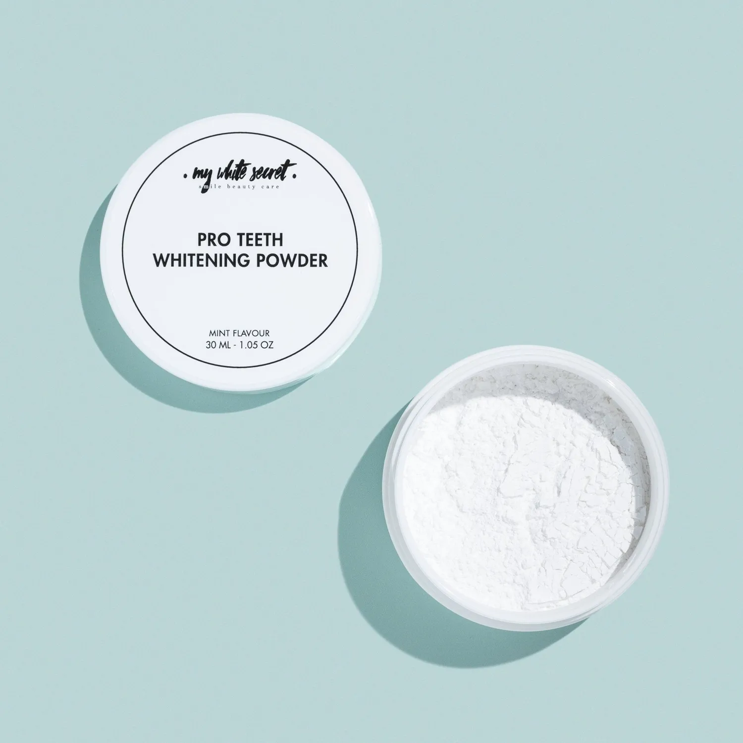 My White Secret Polvere Sbiancante Denti Pro carbone attivo